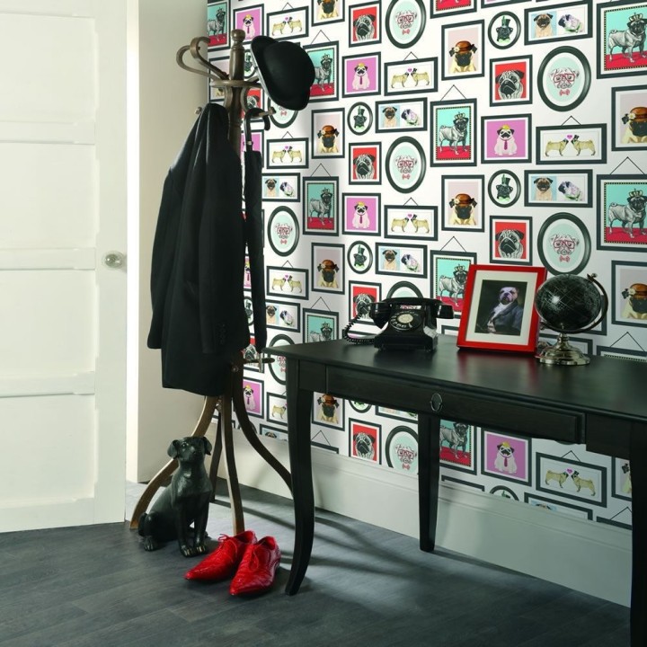 Papel pintado marcos de carlinos vintage inglés - Carlinos Portrait 564661