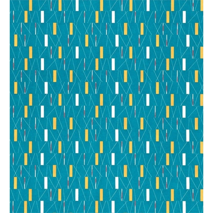 Papel pintado rectángulos pequeños abstractos - Nougé 564858