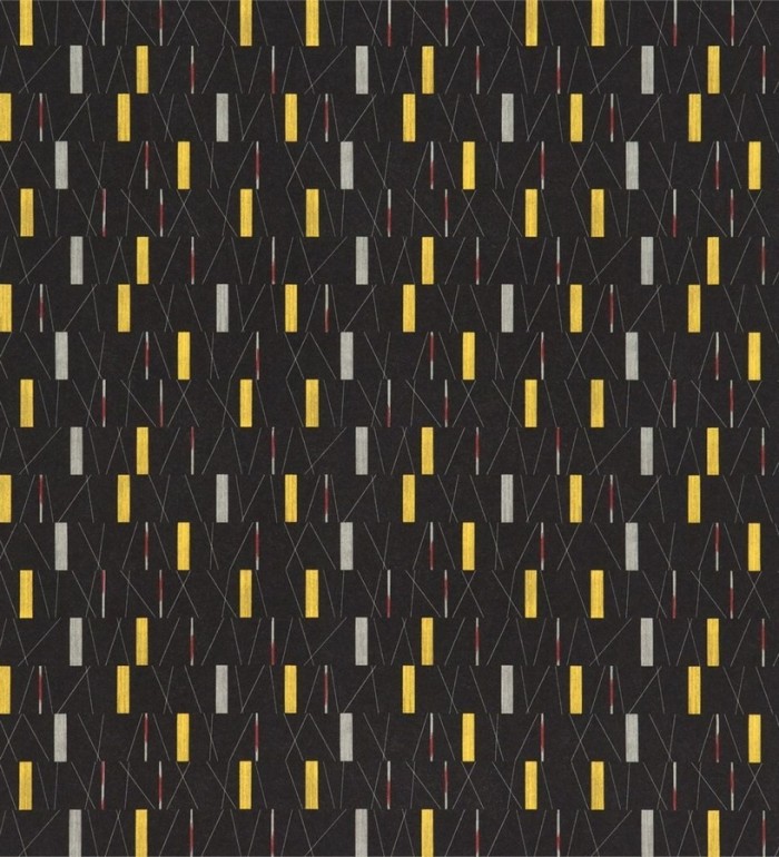 Papel pintado rectángulos pequeños abstractos - Nougé 564859