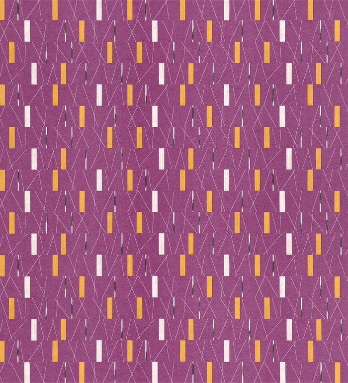 Papel pintado rectángulos pequeños abstractos - Nougé 564860