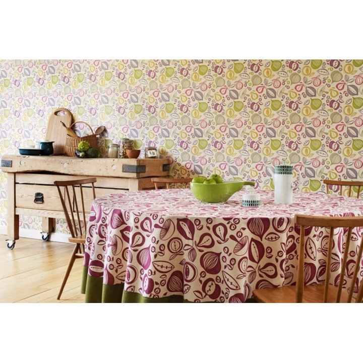 Papel pintado frutas y hortalizas chic - Rosella 564867