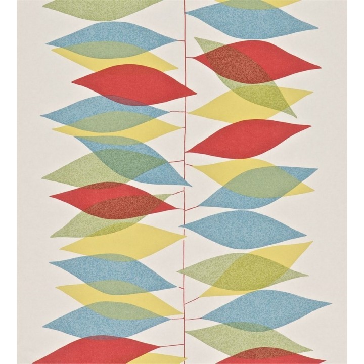 Papel pintado hojas elípticas modernas - Keaton 564874