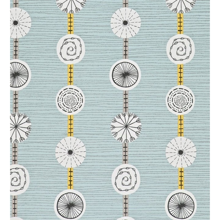 Papel pintado combinación de rayas y círculos abstractos - Cornell 564879