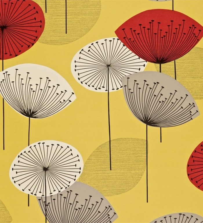 Papel pintado dientes de león modernos - Zinnia 564880