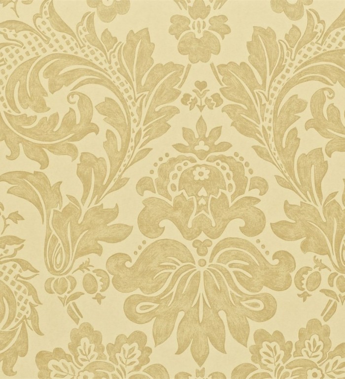 Papel pintado damasco de acuarela clásico - Cheverny 564892