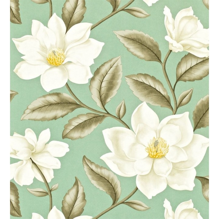 Papel pintado gardenias grandes inglesas - Morela 564896