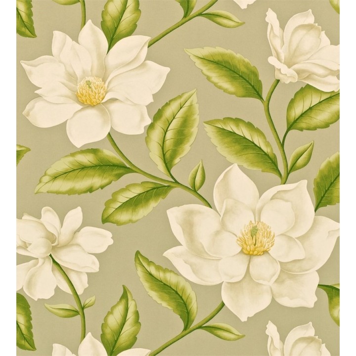 Papel pintado gardenias grandes inglesas - Morela 564897