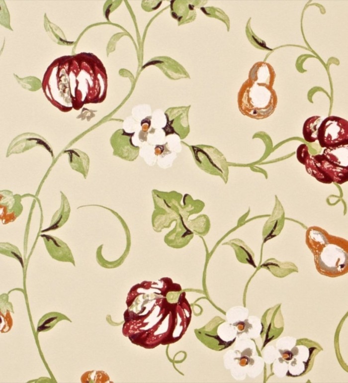 Papel pintado campanillas artísticas al óleo - Arabella 564899