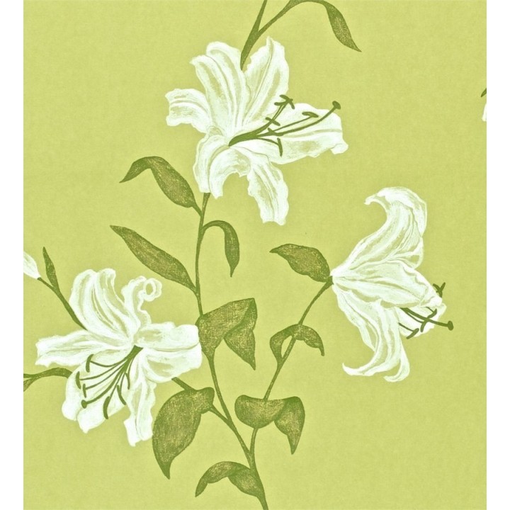 Papel pintado flores de trompeta artísticas - Jenevra 564906