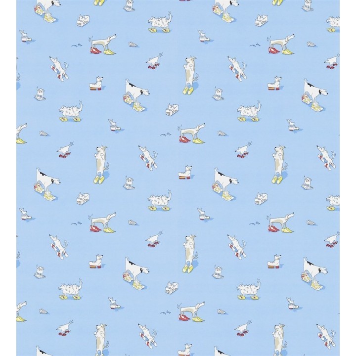 Papel pintado perros infantiles con zapatos coquetos - Clogs Dogs 564916