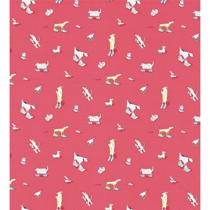 Papel pintado perros infantiles con zapatos coquetos - Clogs Dogs 564920