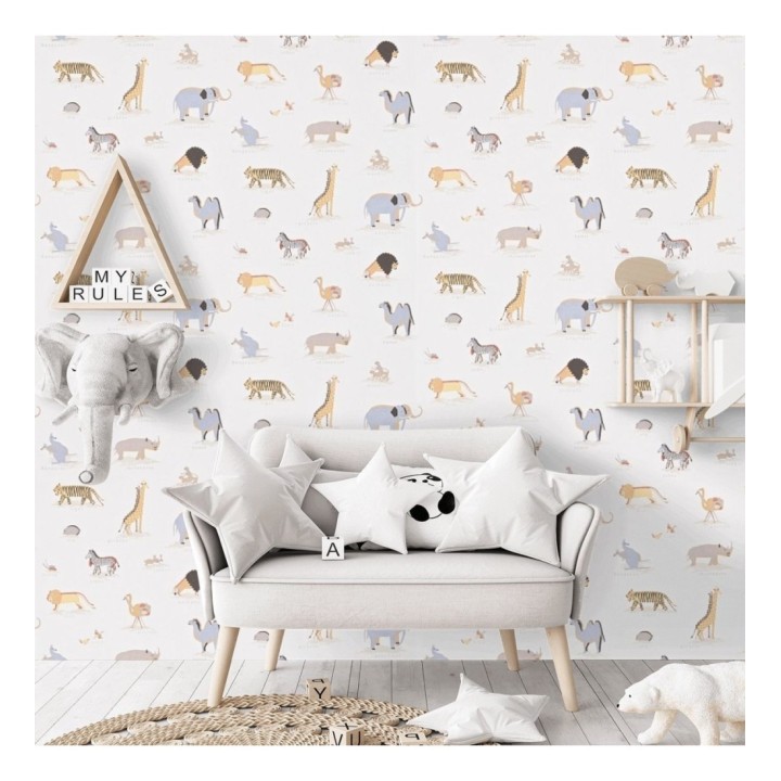 Papel pintado animales de la sabana africana - Desert Animals 564947