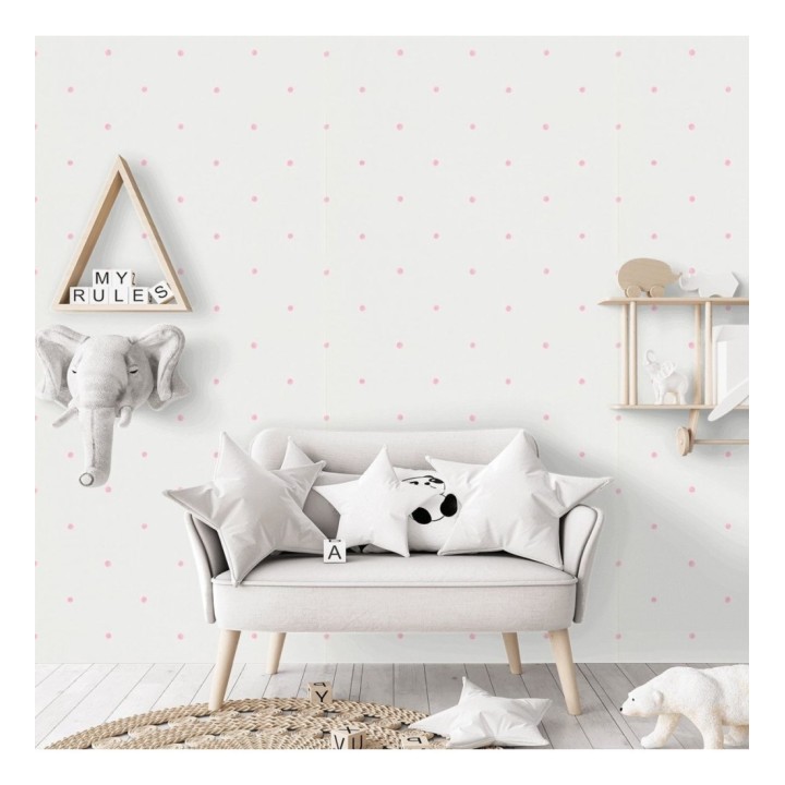 Papel pintado lunares de acuarela - Candy Dots 564954