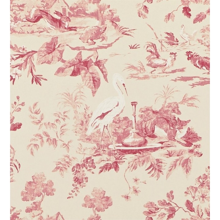 Papel pintado toile de jouy artístico de animales y naturaleza - Natural Garden 565028