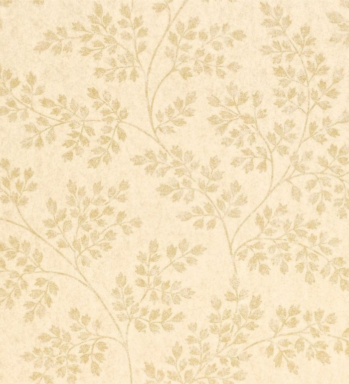 Papel pintado naturaleza de hojas pequeñas vintage - Camille 565034