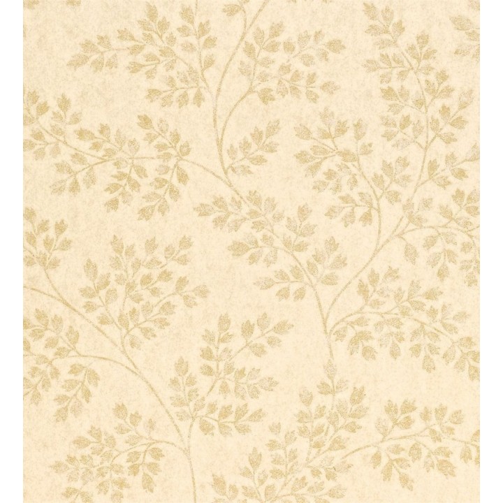 Papel pintado naturaleza de hojas pequeñas vintage - Camille 565034