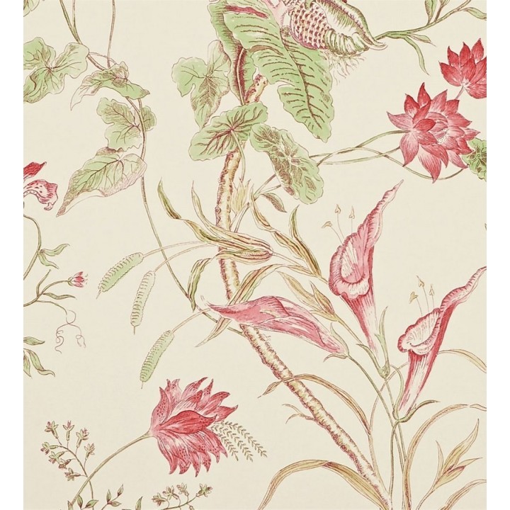 Papel pintado naturaleza de flores y plantas artísticas inglesas - Beverley 565035