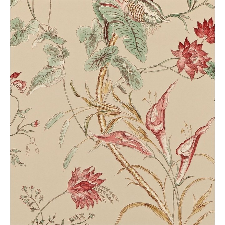 Papel pintado naturaleza de flores y plantas artísticas inglesas - Beverley 565037