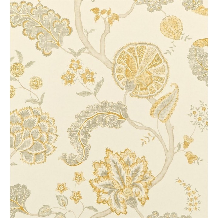 Papel pintado flores y plantas vintage diseño japonés - Dornely 565047