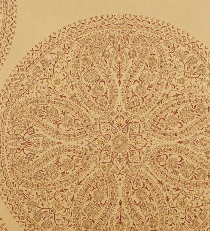 Papel pintado medallones grandes de cashmere vintage - Brahma 565048