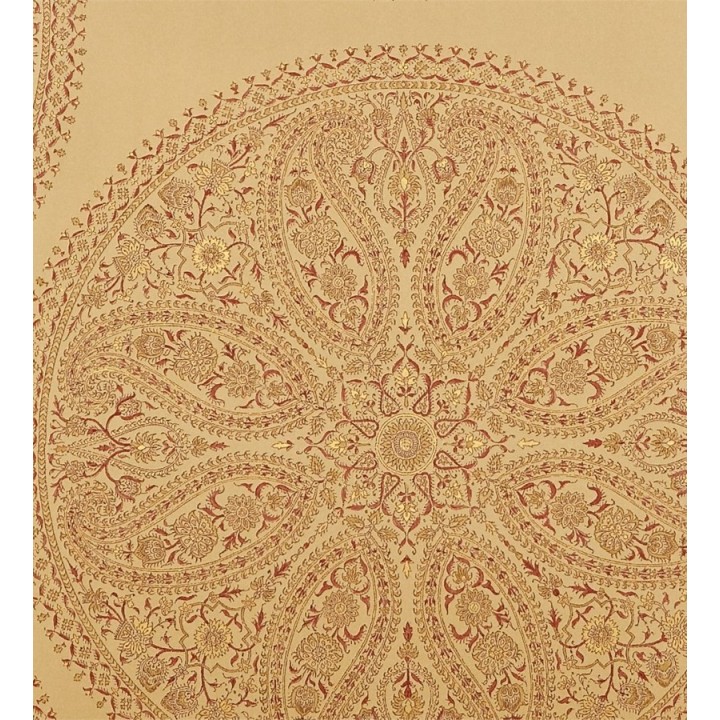 Papel pintado medallones grandes de cashmere vintage - Brahma 565048