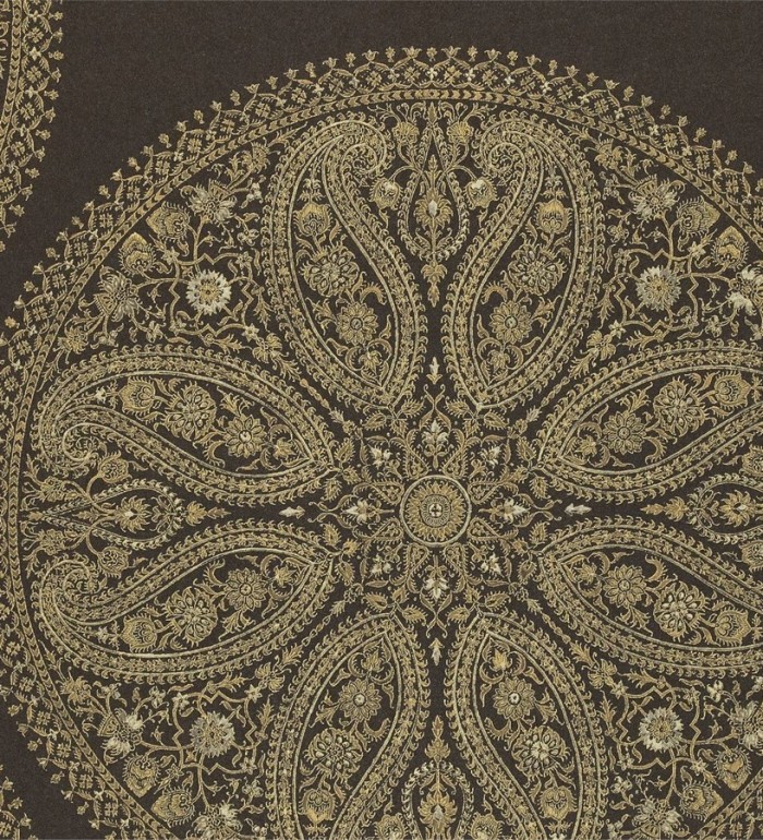 Papel pintado medallones grandes de cashmere vintage - Brahma 565049