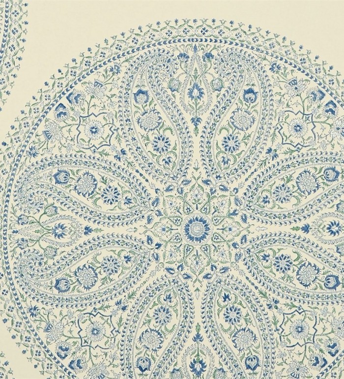 Papel pintado medallones grandes de cashmere vintage - Brahma 565050