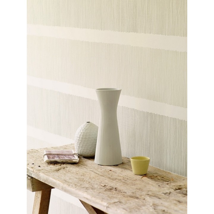 Papel pintado rayas horizontales de líneas finas - Raya Moraine 565077