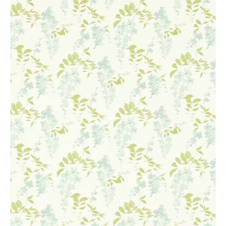 Papel pintado hojas y flores artísticas vintage - Gabina 565079