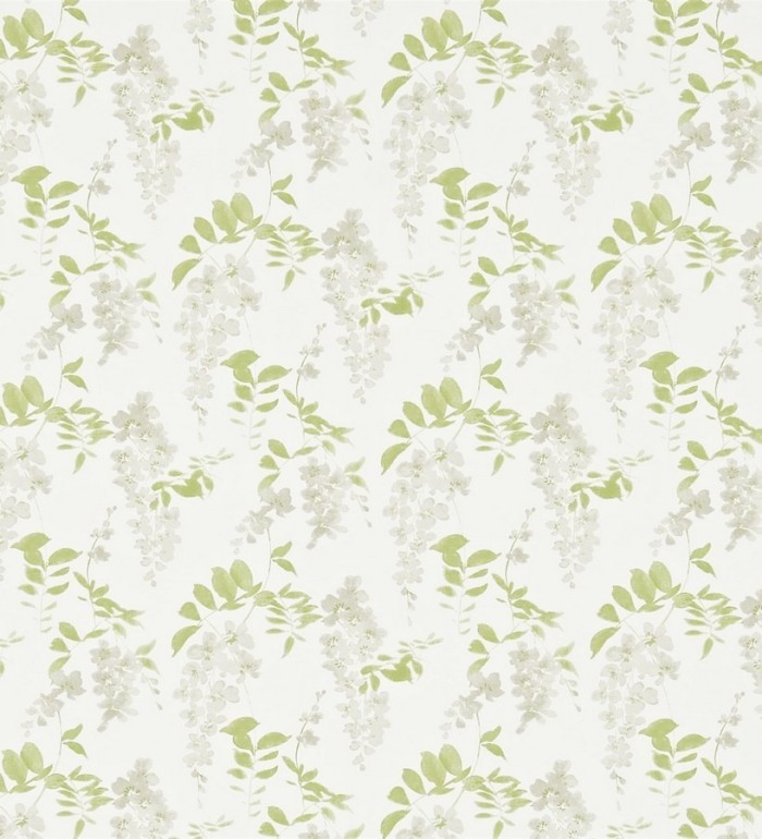 Papel pintado hojas y flores artísticas vintage - Gabina 565080