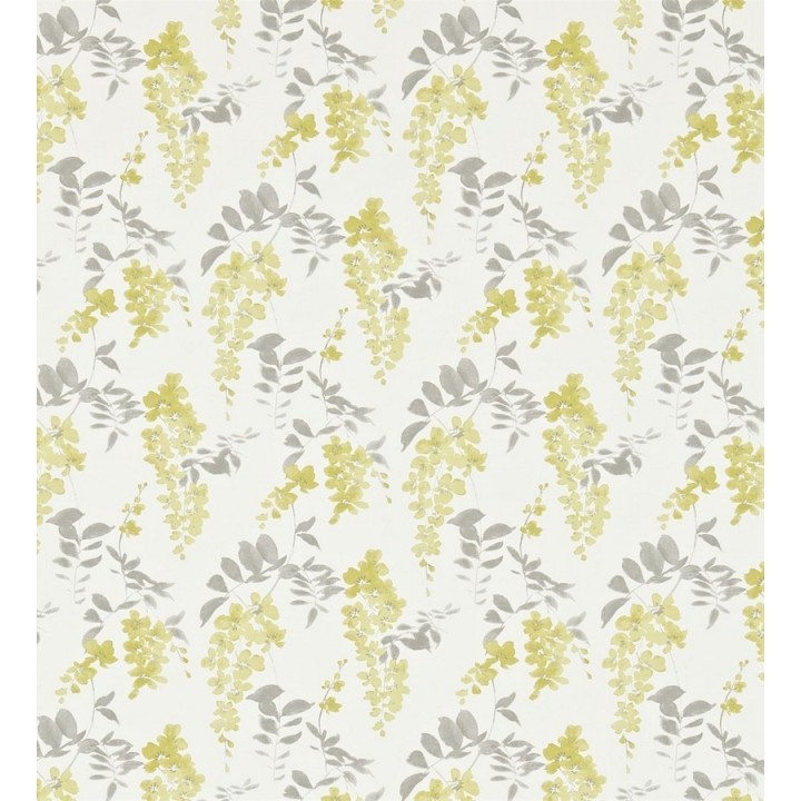 Papel pintado hojas y flores artísticas vintage - Gabina 565082