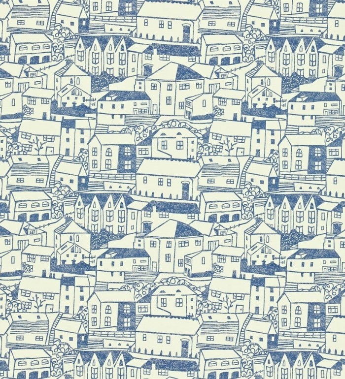 Papel pintado casas y edificios de ciudad artísticos - Nerissa 565111