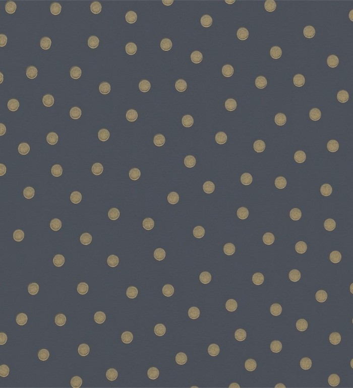 Papel pintado lunares pequeños estilo inglés - Dorantes 565117