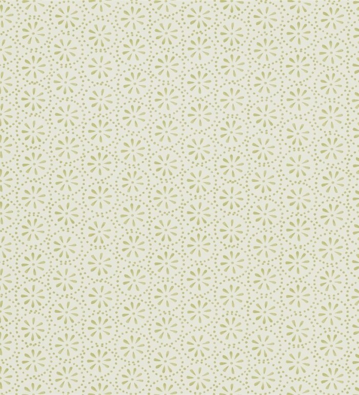 Papel pintado flores minimalistas artísticas en círculos - Nazaret 565133