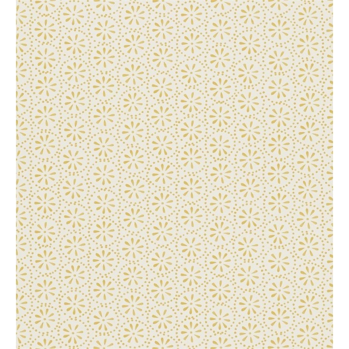 Papel pintado flores minimalistas artísticas en círculos - Nazaret 565136