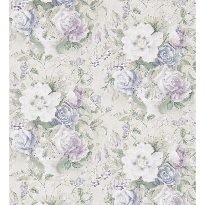 Papel pintado flores románticas al óleo vintage - Estefanía 565181