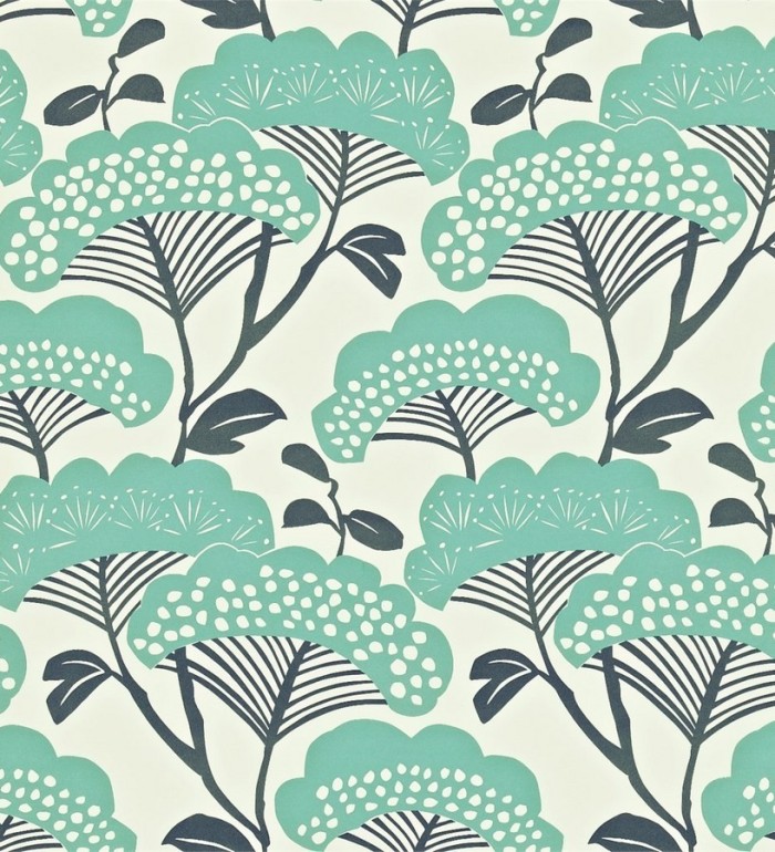 Papel pintado árboles artísticos estilo oriental - Okinawa 565198