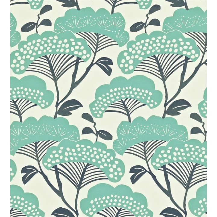 Papel pintado árboles artísticos estilo oriental - Okinawa 565198