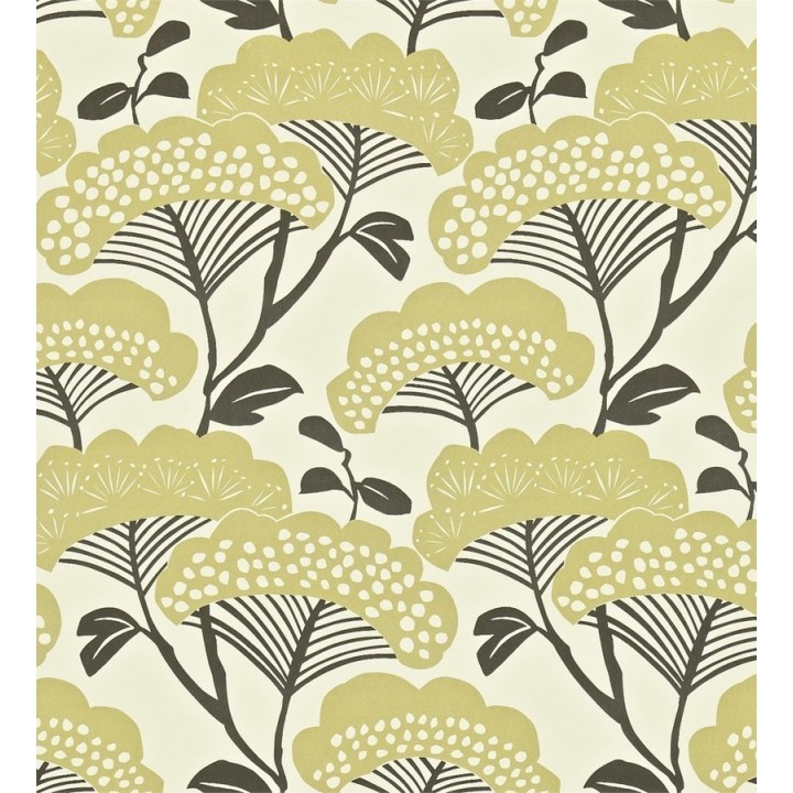 Papel pintado árboles artísticos estilo oriental - Okinawa 565199