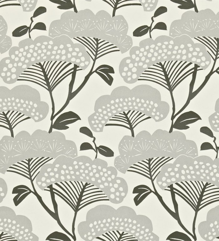 Papel pintado árboles artísticos estilo oriental - Okinawa 565200