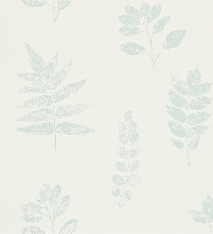 Papel pintado hojas variadas Shabby Chic artísticas - Zamia 565201