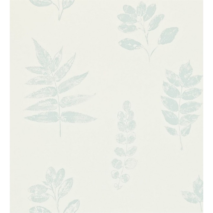 Papel pintado hojas variadas Shabby Chic artísticas - Zamia 565201