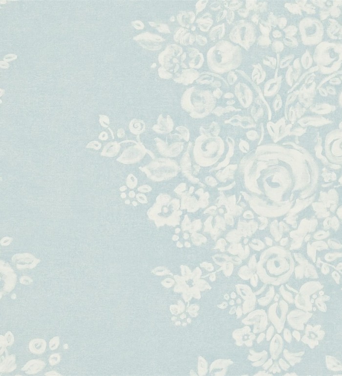 Papel pintado ramos de flores al óleo sobre imitación lienzo - Faustine 565206