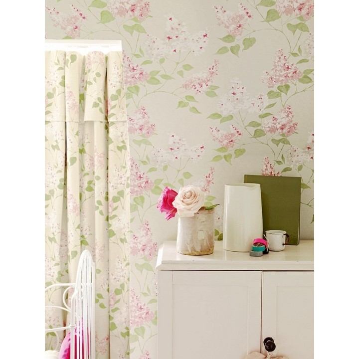 Papel pintado jacintos artísticos vintage - Iridace 565217