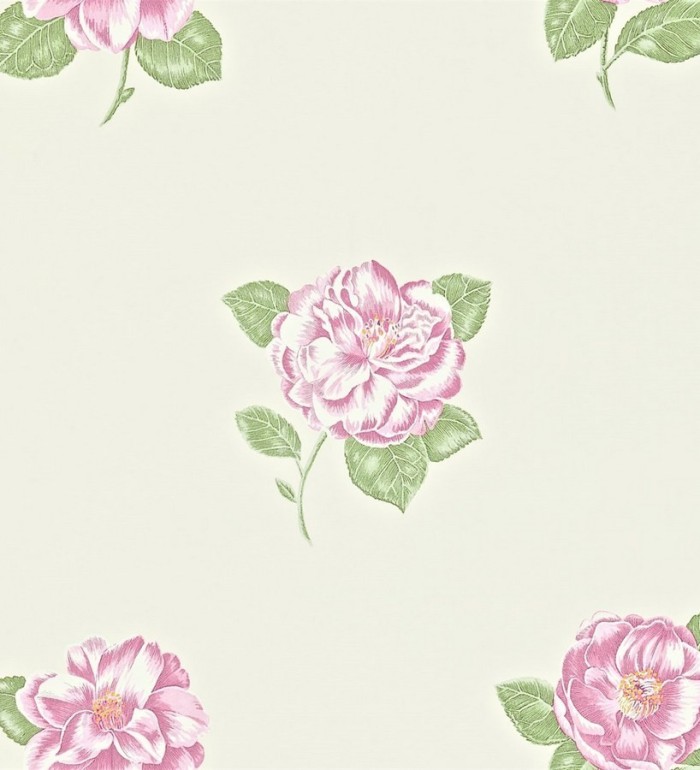 Papel pintado flores artísticas románticas vintage - Tania 565219