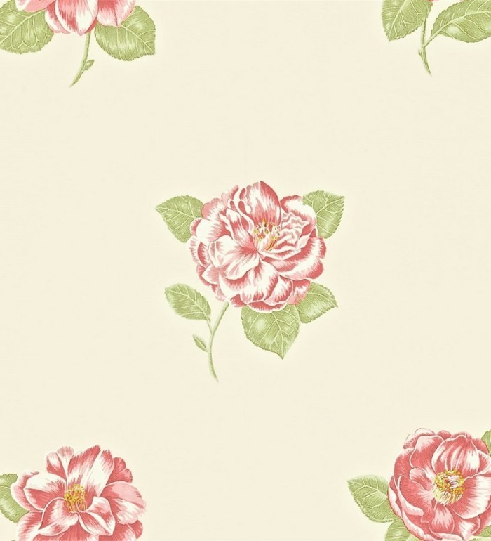Papel pintado flores artísticas románticas vintage - Tania 565221