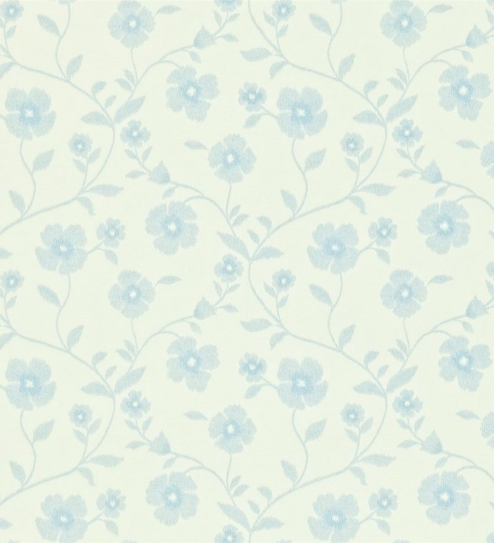 Papel pintado flores artísticas pequeñas vintage - Loida 565235