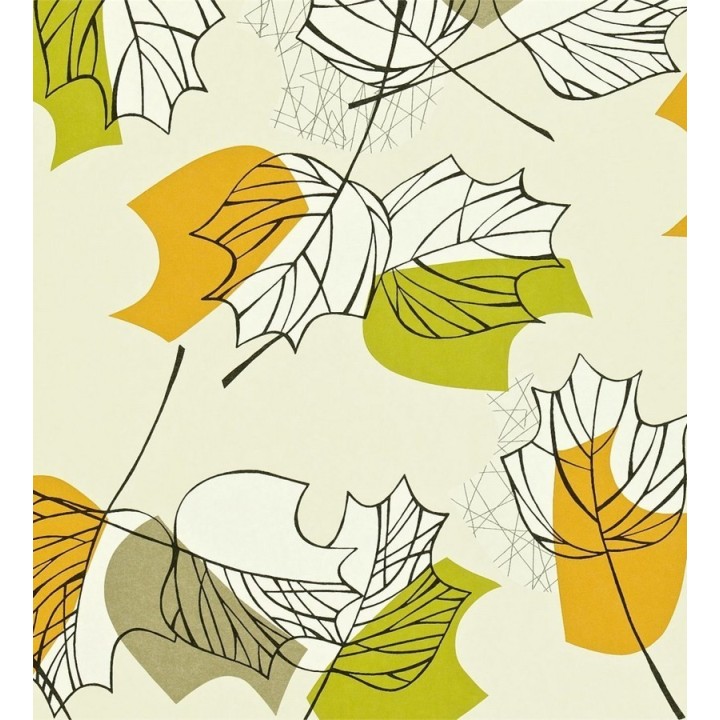 Papel pintado hojas otoñales artísticas caídas del árbol - Demille 565280