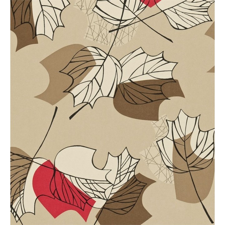 Papel pintado hojas otoñales artísticas caídas del árbol - Demille 565281