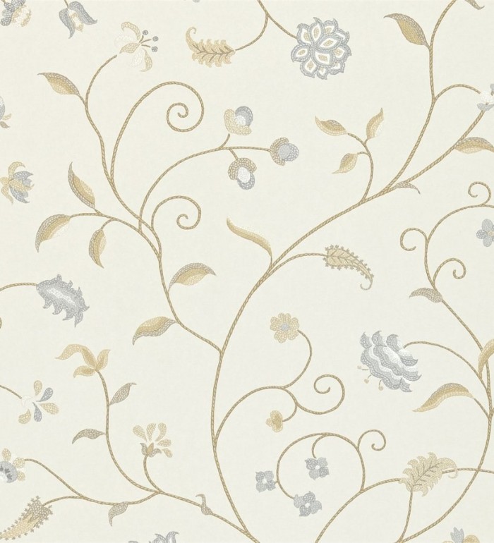 Papel pintado flores delicadas románticas artesanales - Aradia 565285